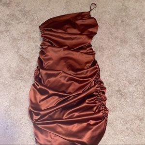 Bronze dress